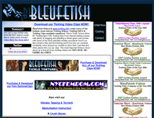 Tablet Screenshot of bleufetishvideos.com